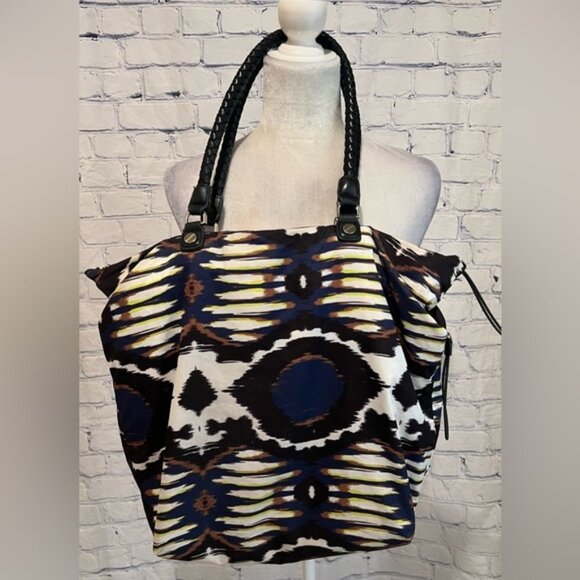 L.A.M.B. Nylon  Gwen Stefani Satchel Handbag - RARE Print - Picture 4 of 8